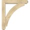 Ekena Millwork Thorton Craftsman Rough Sawn Bracket w/ Offset Brace, Douglas Fir, 6"W x 30"D x 34"H BKT0604X30X34THR04RDF - alternate 3